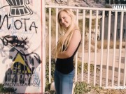 Mountain Man Fucks Sexy Blonde Tourist Outdoor - MAMACITAZ 2/16