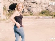 Mountain Man Fucks Sexy Blonde Tourist Outdoor - MAMACITAZ 6/16