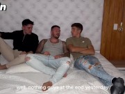 Curvy Latina Milf Hace su primer Cuarteto con tres jovencitos que la rompen toda! - Kylei Ellish 1/16