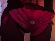 ANAL SPREAD PLUGGED UP FISHNET ARSE 8/16