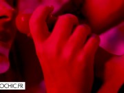 The busty blonde does her show 16/16