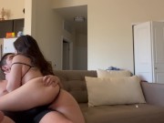 Curvy Asian MILF Gets HUGE Facial By Sons Friend 3/16