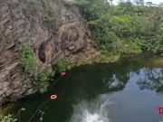 Férias quentes e molhadas com a loira gostosa flor Damiana 15/16
