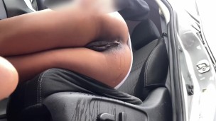 upskirt masturbating and squirting in public