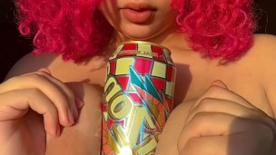 Raspberry Iced Arizona Tea Tits
