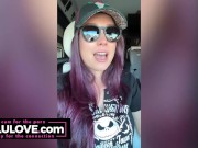 Big boobs babe funny bloopers after sex scene with cumshot still on ass, dick rates, naked mirror selfies & more - Lelu Love 8/16