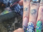 Jessica's new nails