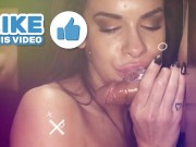 Riley Rose's first gloryhole secrets experience 8/16