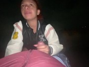 My stepbrother fucks me on the terrace of my house and I don't mind being seen by my neighbors 13/16