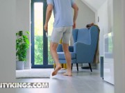 REALITY KINGS - Redhead Babe Scarlett Jones Flashes Her Tits Making Kristof Hard & Ready To Fuck her 3/16