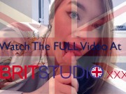 Hot British Teen Eats Cum 14/16