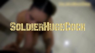 Gaby loves to suck my huge cock and swallow my cum