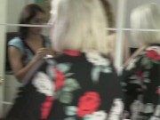 SAHARA KNITE -Lesbian Dress Fitting 13/16