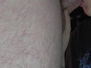 Deepthroat leads to a facial