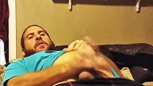 Quick jerk and cum