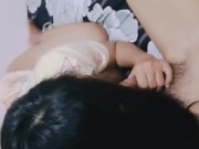 Crot di dalam memek ABG hijab 2/16