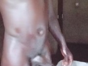 He rubs his Big Dick in his hands For multiple CUMSHOTS 11/16