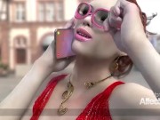 Arab guy anal fucking a big tits escort in a 3d animation 3/16