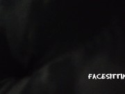 Slave sniffs and fucks the ass with his nose on the orders of the mistress, femdom ass worship POV 5/16