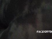 Slave sniffs and fucks the ass with his nose on the orders of the mistress, femdom ass worship POV 6/16