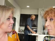 Naughty Cougars Shares BBC After Oral 4/16