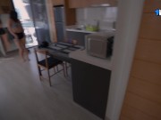 18 year old stepsister asks for help with making a video for tik tok 1/16