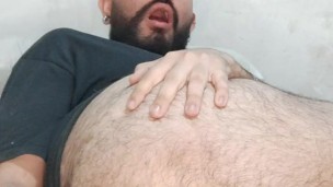 Playing alone with mi dildo and make a big cumshot end