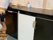 سکس داغ و حشری من با زندایی توی آشپزخونه - Screenshot 4 of 16 - Kitchen