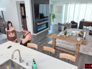 Stepbro Says He'll Tell On Bella Nova Unless She Rides His Cock 2/16