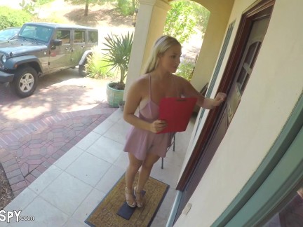 NANNYSPY Cum Bucket Nanny Begs To Keep Her Job - Kylie Page