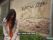 Public Agent He fucks her in the back of a white van 2/16