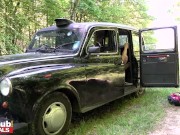 Hitchikers thumb down Fake Taxi to take them to Fake Hostel after intense sex outside in nature! 7/16