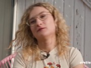 Ersties - Kitty S sonnige Fuß- und Dildospiele mit viel Körperöl 12/16