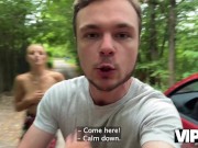 VIP4K. Red riding hood is good in sucking big cocks. Hot sex with Lucianna Lucci & Steve Q 11/16