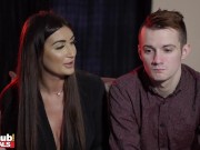 Older married swingers with hot big tits wife seduce single Mom neighbor for horny threesome - Fakehub 4/16