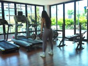 Fast Pick Up At Gym With Rough Continue In My Bed 1/16