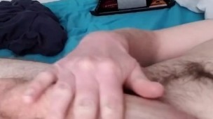 YOUNG OTTER PISSES AND CUMS IN SINGLET