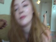 Amateur hottie Megan Winters sucking and and fucking POV GFE Style Amateur 10/16