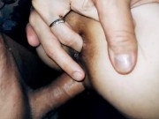 Naive milf didn't know how hard two students would fuck her at a party 9/16