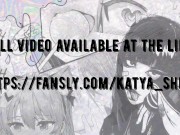 in a dress with heels and stockings gets double penetration and gets her holes stretched 16/16