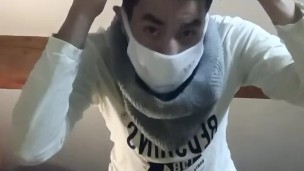 Average height fag puts on kitty getup before meowing for you