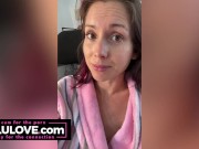 Big boobs babe trick or treating vlogs from multiple Halloween themed trips, nude body lotion after shower - Lelu Love 5/16