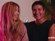 Ersties - Sexy Lesbian Friends Have an Evening of Hot Sex 3/16