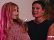 Ersties - Sexy Lesbian Friends Have an Evening of Hot Sex 9/16