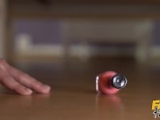 Fake Hostel - the classic girls Stuck Under A Bed with Cherry Kiss and Katy Rose fucked doggystyle 1/16