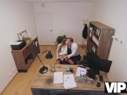 VIP4K. Stanley Johnson seduced his customer and fucked in the office. Hot sex with Arina Shy 7/16