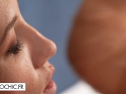 Hot sodomy with the small boobs brunette in lingerie 13/16