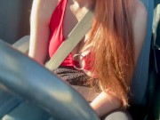 Long Car ride with Italian Stepmom Artemisia Love Big Tits Flash Big Nipples OF@ArtemisiaLove101 13/16