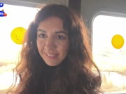 Stranger Helped Me Cum On Public Train And Walks Around Carriages With Cum On Face - CUMWALK 16/16