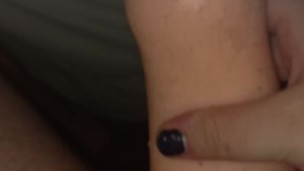 Chubby boy uses fleshlight with a vibrator in his ass